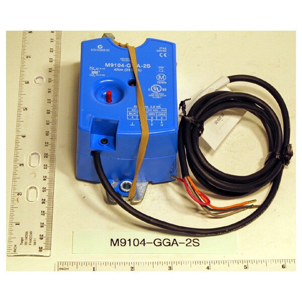 Johnson Controls M9104Gga2S 24V Damper Actuator M9104GGA Zoro